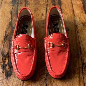 Gucci Patent Leather Horsebit Loafer